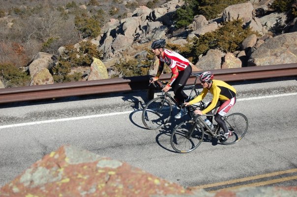 James Rowland with MSU Cycling