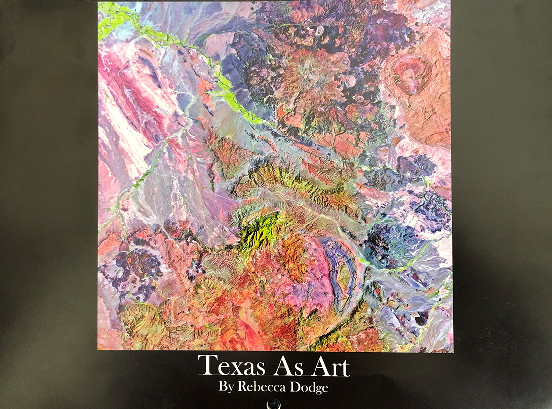 Calendar cover for Texas as Art