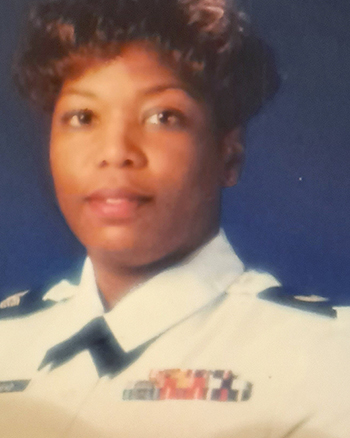 Delores Jackson photo in Air Force uniform