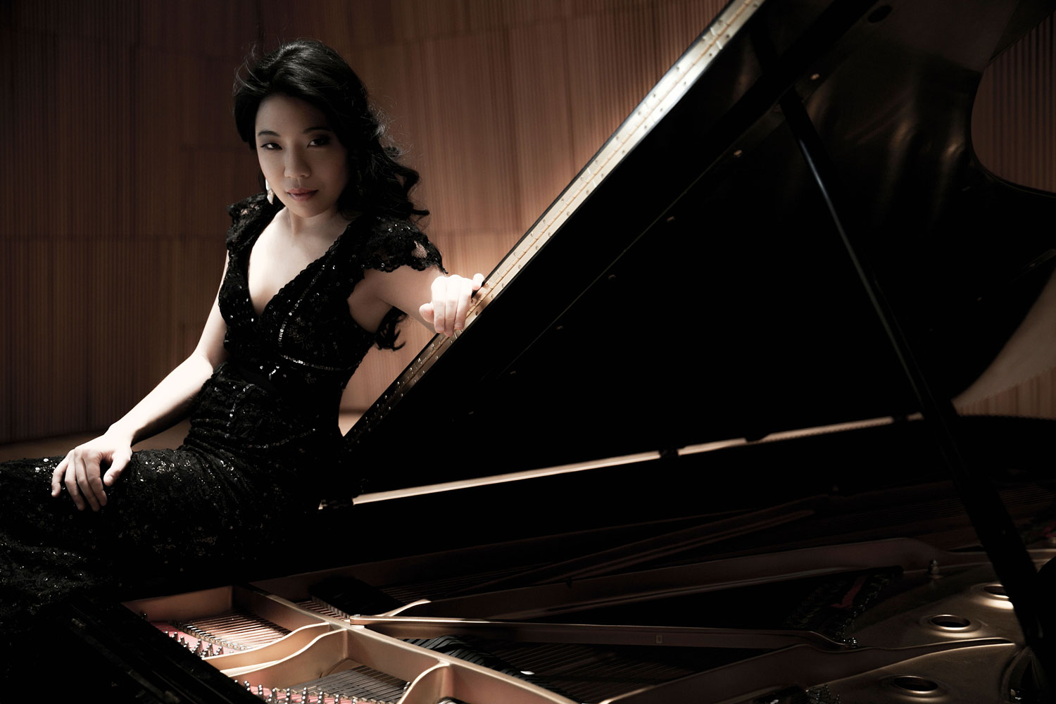 Joyce Yang at the piano