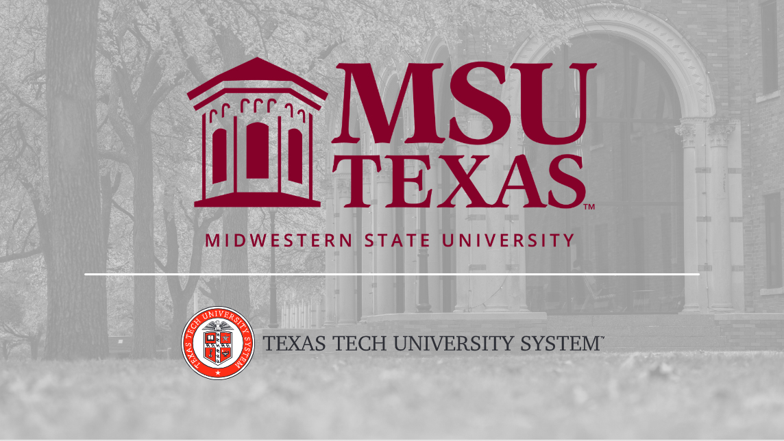 MSU Texas and Texas Tech University System seal