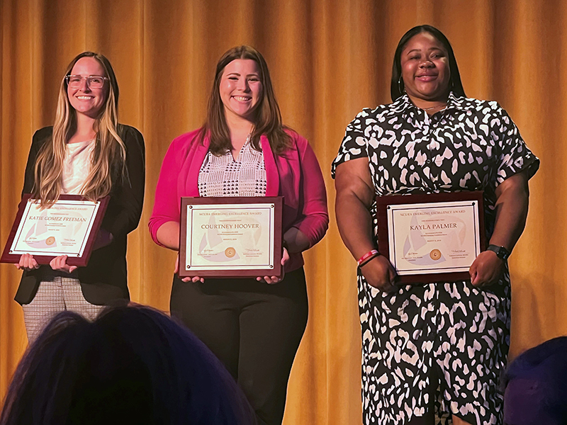 Courtney Hoover honored in Washington D.C. with other honorees