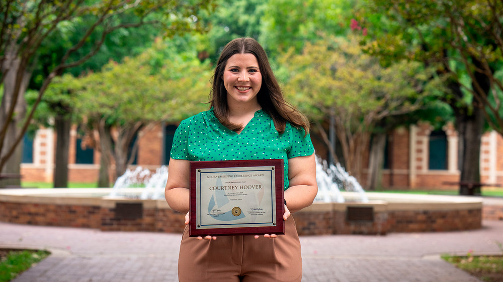 Courtney Hoover honored