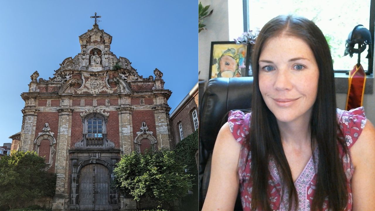 The Interfaculty Documentation and Research Centre on Religion, Culture and Society at KU Leuven, Belgium &ndash; a working monastery. One of the buildings where Tiffany Ziegler conducted her research.