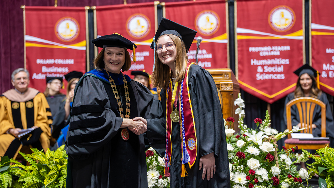 Natasha Kay Moore receives her President's Medal of Excellence