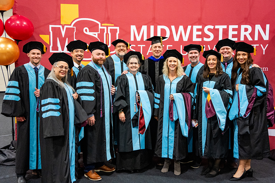 Cohort group from Educational Doctorate program in 2024