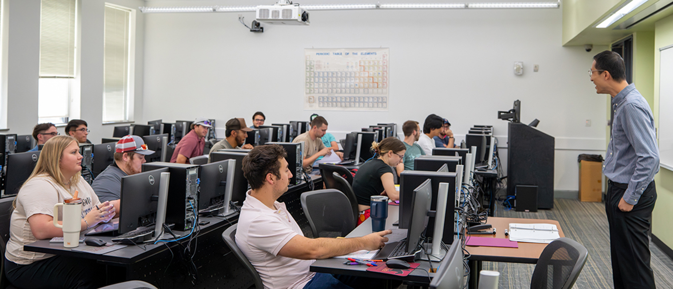 Class at McCoy College of Engineering