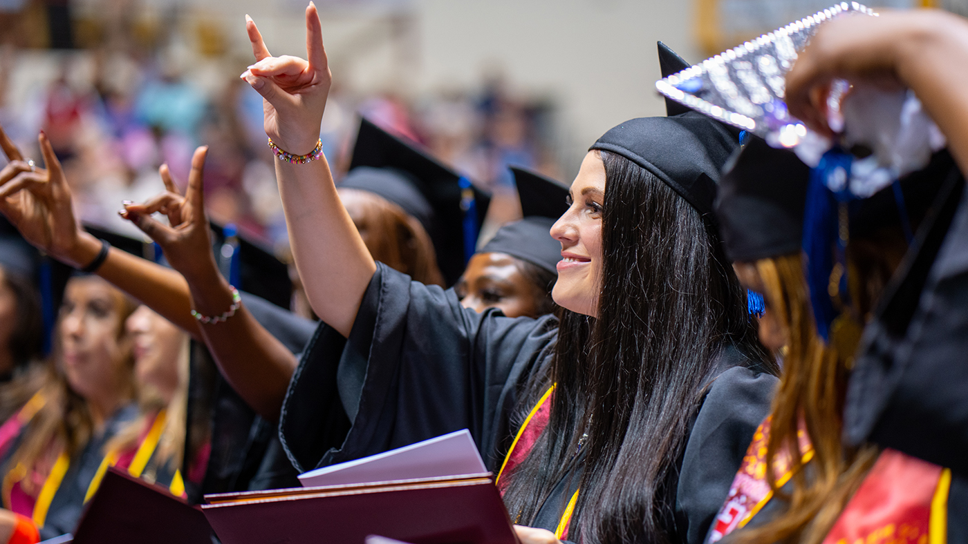 Commencent ceremony at D.L. Ligon Coliseum May 17, 2025