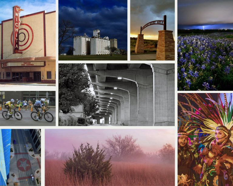 Wichita Falls Alliance for Arts and Culture exhibit with 10 photos from artists in the area