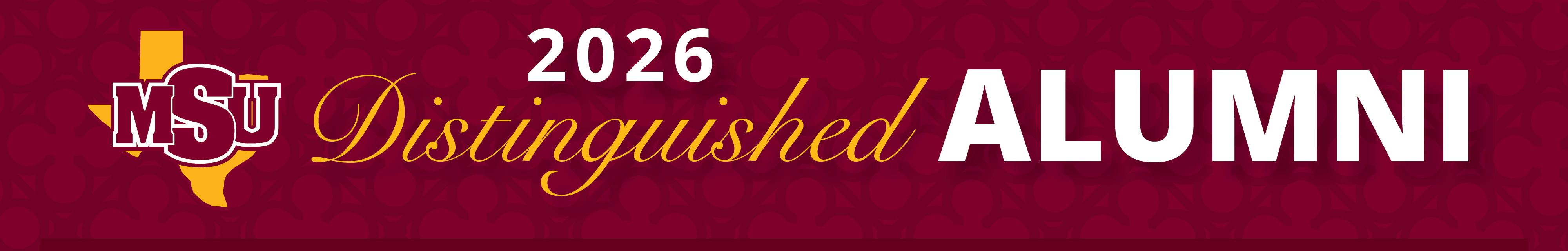 2026 Distinguished Alumni