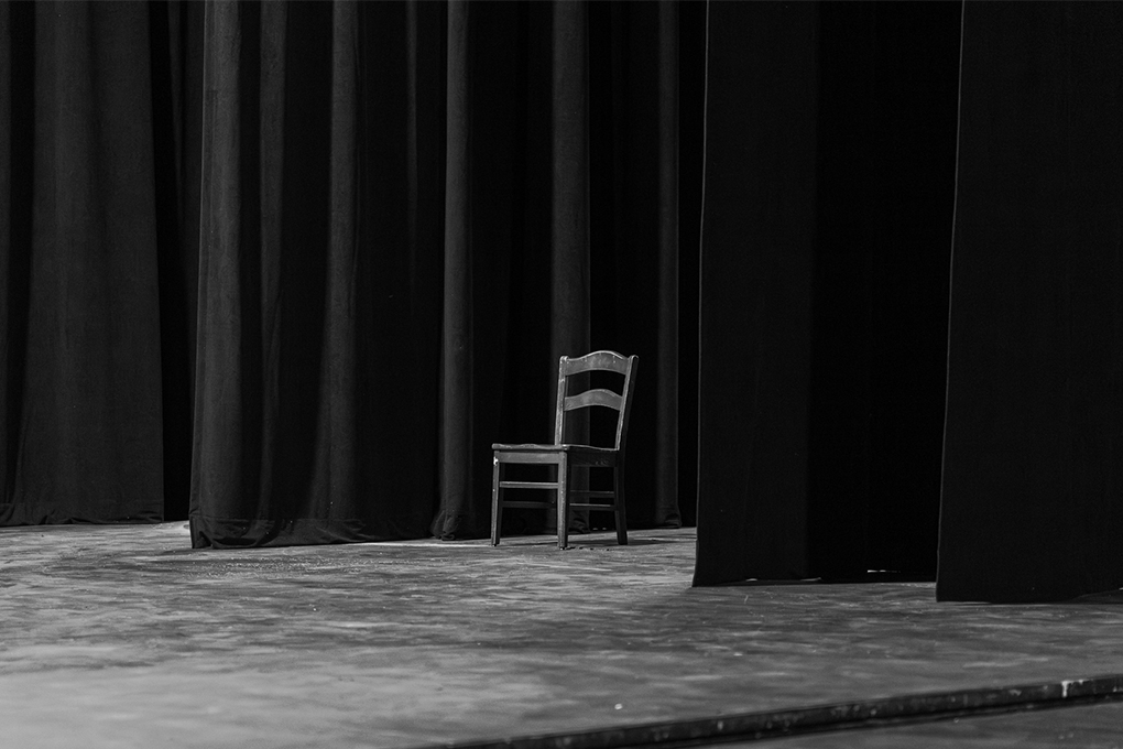 Fain College Theatre platform