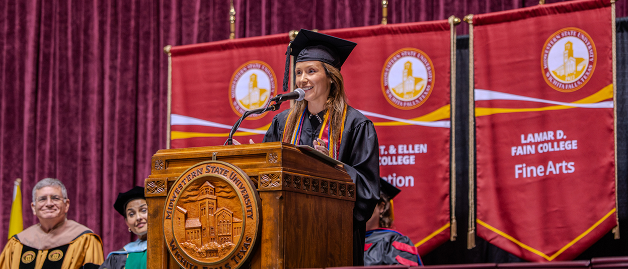 Speaker gives graduates some words of advice at Spring 2026 commencement