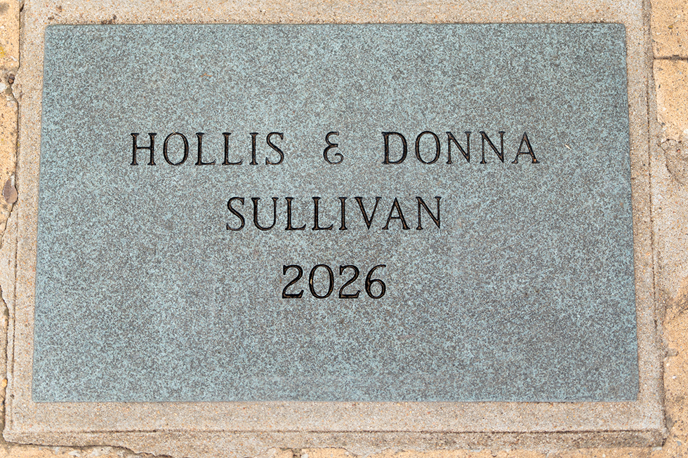 Hollis and Donna Sullivan stone