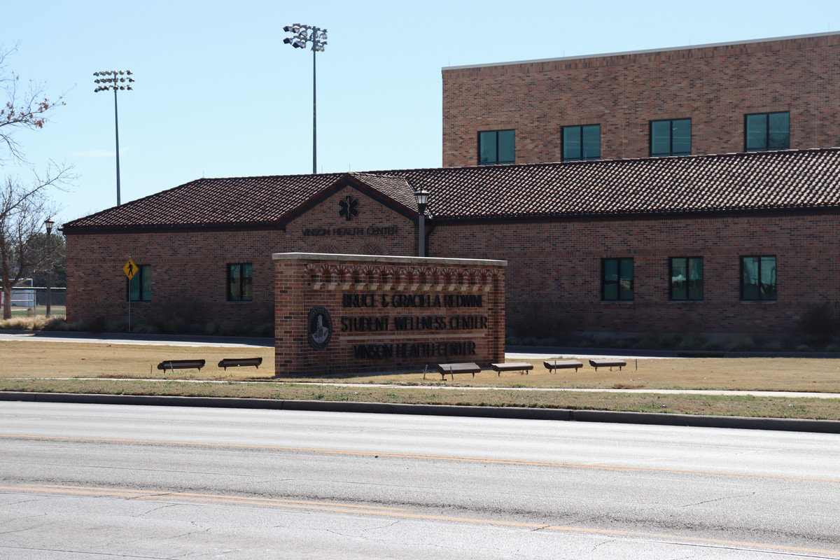 The outside of the Redwine Wellness Center where "Wellness Wednesdays" are held.