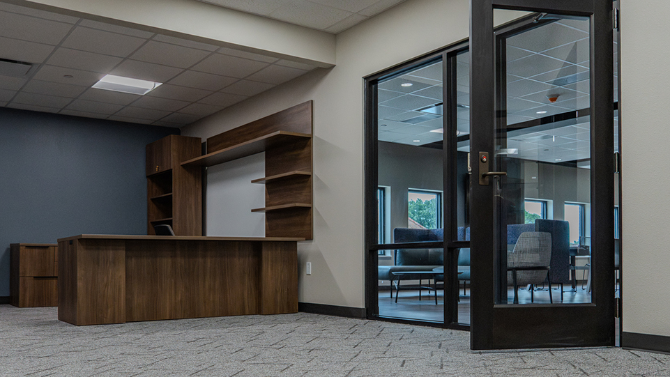 A room at the new Military Education Center
