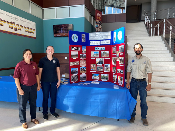 The McCoy College held an environmental conference pilot (American Chemical Society) last year, and it was successful in connecting with industry and local scientists. Photo courtesy of Candice Fulton.