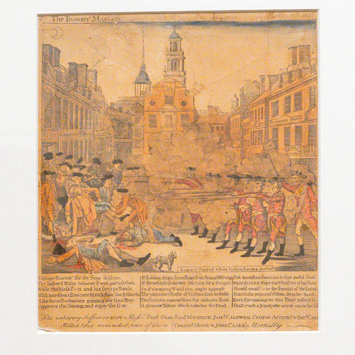 Photo illustration from American Revolutionary War that was featured in BBC article