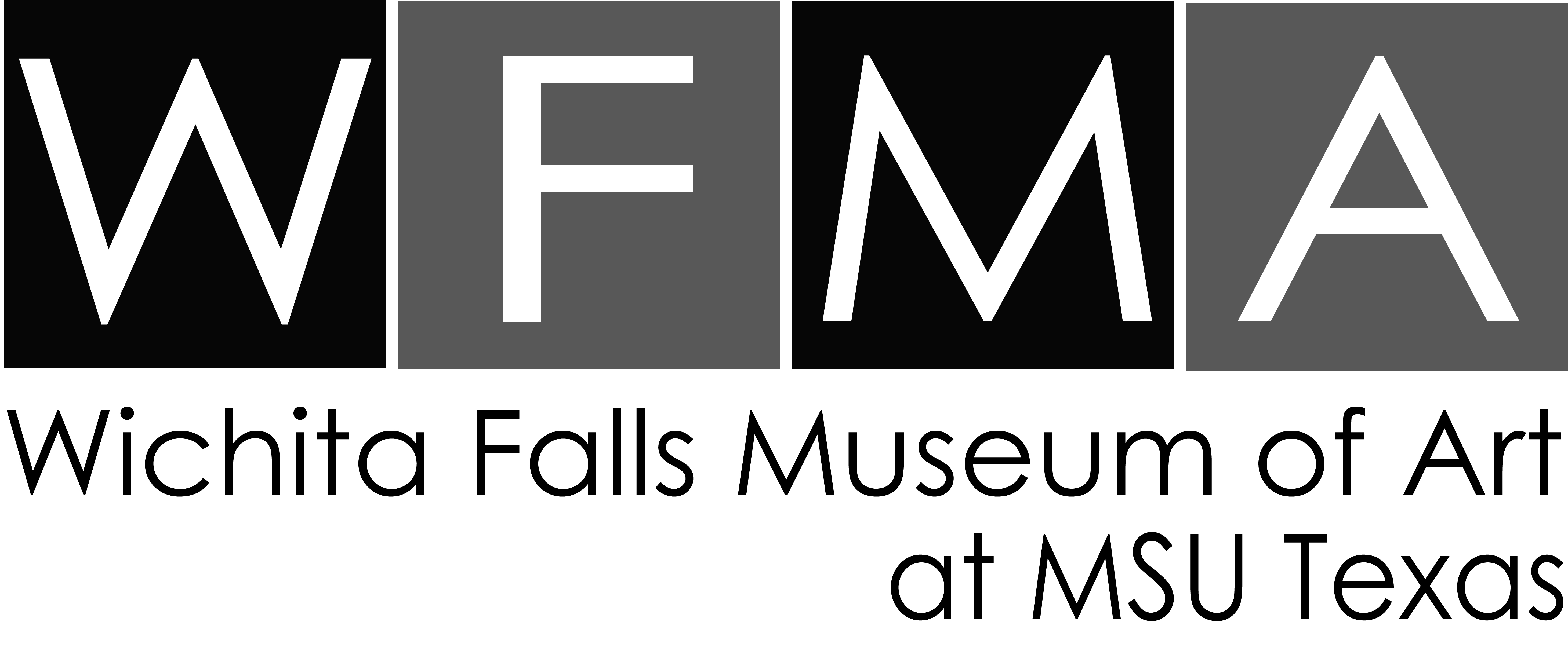 WFMA black and white logo